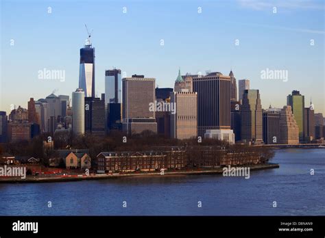 Midtown Manhattan New York City Skyline Stock Photo Alamy