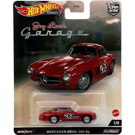 Set Med Bilar Car Culture Jay Lenos Garage Hot Wheels