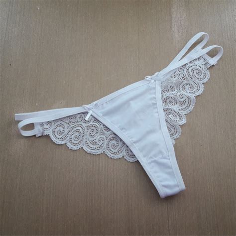 Tanga Fio Renda E La O Lingerie Br Atacado Para Revenda