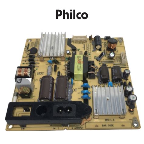 Placa Fonte Tv Philco Ph F Dg Shopee Brasil