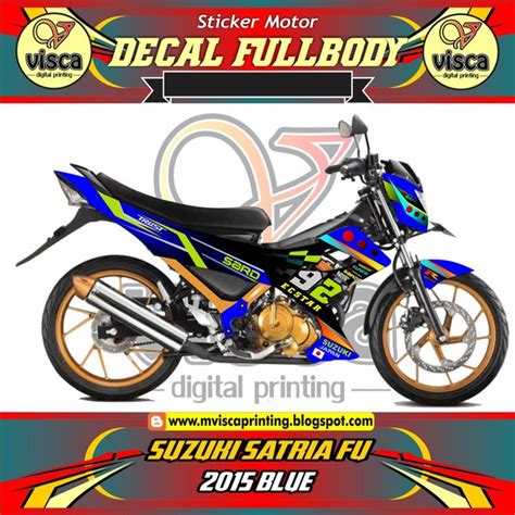 20 Ide Stiker Keren Buat Motor Satria Fu Aneka Stiker Keren