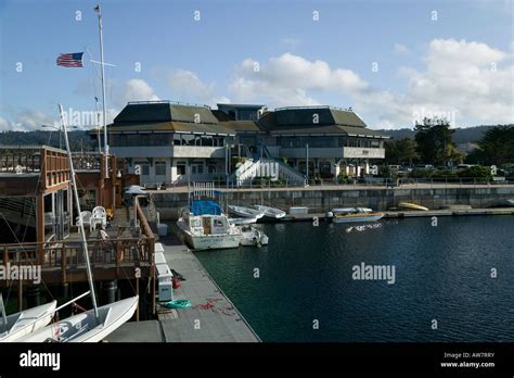 Municipal Wharf Monterey Bay California Usa Stock Photo Alamy