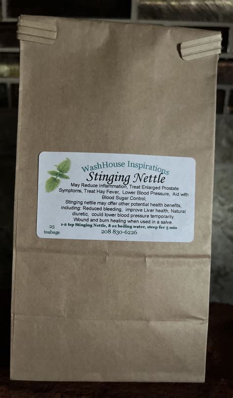 Stinging Nettle Tea – Natural Medicine | Shop WashHouse