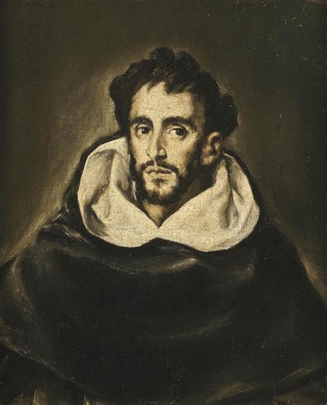 Circle Of Domenikos Theotokpoulos El Greco 1541 1614 Portrait Of