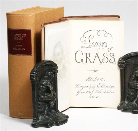 Leaves Of Grass Walt Whitman 1860 Edition