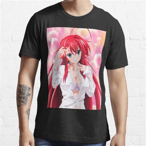 Lewd Rias Gremory Sexy Boobs Hot Thighs Panties High School DxD Cute Ecchi Hentai Girl T