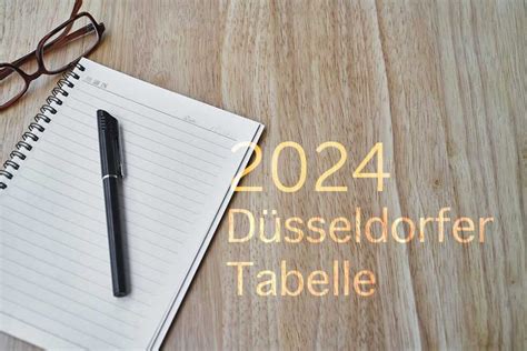 Düsseldorfer Tabelle 2024 Kanzlei Artmann Eichler