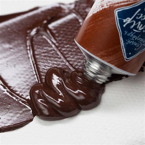 Сиена жженая масляная краска Мастер Класс № 406