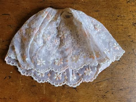 Vintage Barbie Lingerie Underwear Petticoat Slip Embroidered Etsy