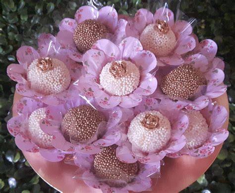 Forminha De Doces Rosa Floral Elo Produtos Especiais