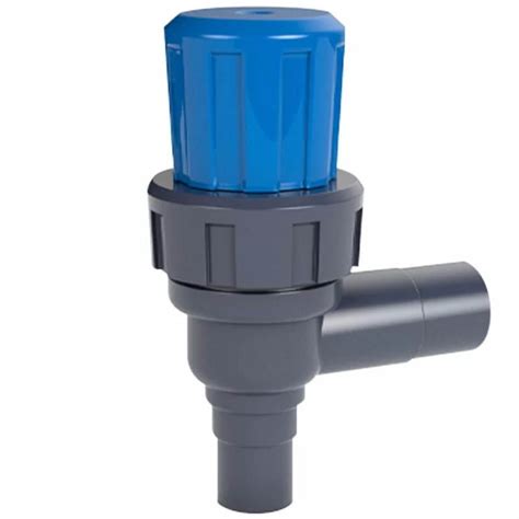 Угловой регулирующий вентиль ПВХ Hidroten клеевой 1021111, d20 мм ...