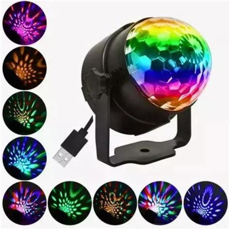 Globo De Luzes Coloridas - Lâmpada globo De Luzes para festas led colorida RGB baladas discoteca ...