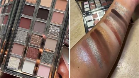 Huda Beauty Icy Nude Holiday Collection Swatches Huda Beauty Holiday Collection Nude Eyeshadow