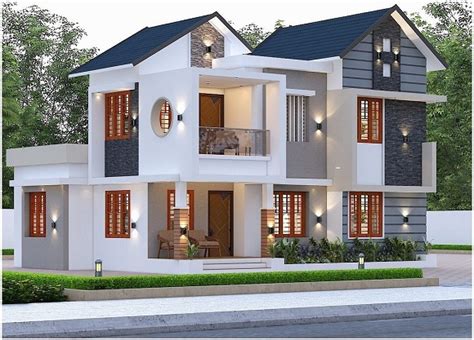 Kerala House Elevation