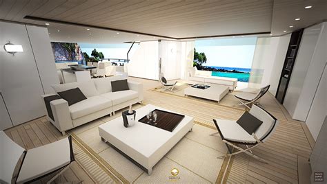 Sunrise 50 Yacht Concept - Interior — Yacht Charter & Superyacht News