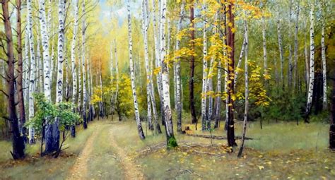 Картина «Осень в лесу» Холст на оргалите, Масло 2013 г.