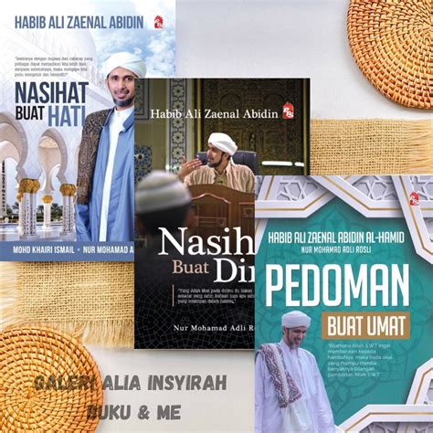 Kombo Buku Habib Ali Pedoman Buat Umat Nasihat Buat Hati Nasihat Buat