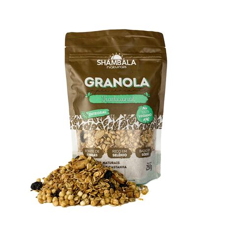 Granola Tradicional 250g Shambala Naturais