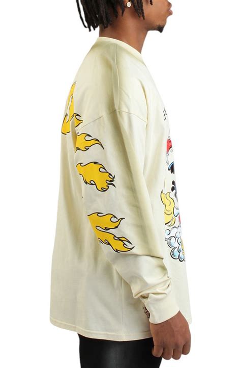 MAXIMA Looney Tunes Hot Rod Daffy Long Sleeve T Shirt LT EGG Karmaloop