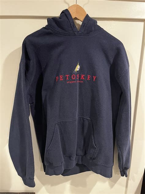 Vintage Petosky Michigan Up North Hoodie | Grailed