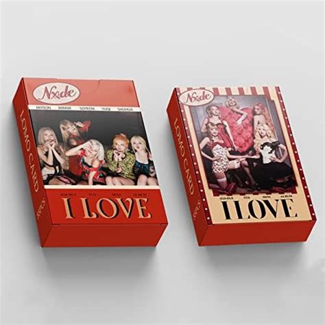 Amazon PYAJUU G I DLE Photo Cards Pcs G I DLE NUDE Photocard KPOP G I DLE LOMO