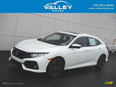 2019 Taffeta White Honda Civic Ex Hatchback 143874334 Photo 18