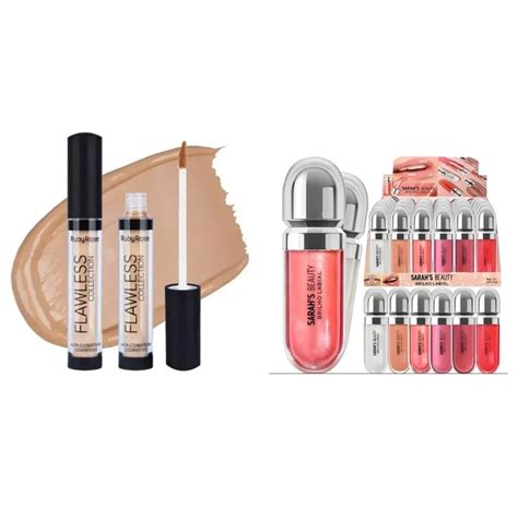 KIT Corretivo Flawless Naked Ruby Rose HB Conjunto Econômico de Maquiagem Shopee Brasil