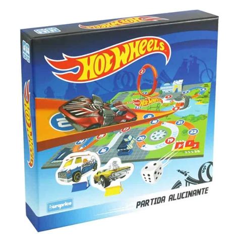 Jogo De Tabuleiro Hot Wheels Partida Alucinante Europrice