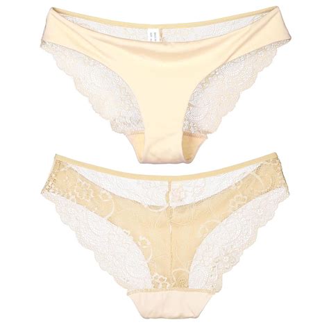 4pcs Women Sexy Lace G String Brief Panties Thongs Lingerie Underwear Mlxl Ebay