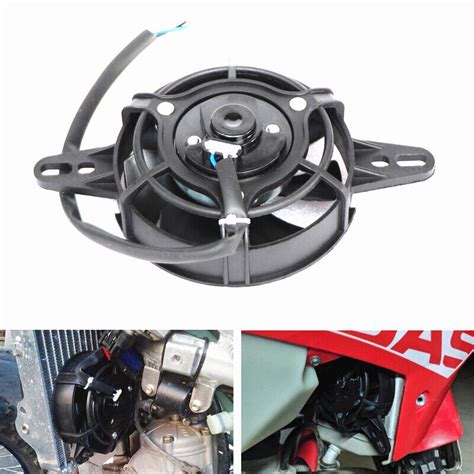 Universal Motorcycle Radiator Cooling Fan Oil Cooler Water Cooler