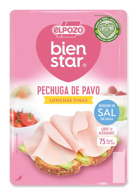 Pechuga De Pavo Finas Lonchas Elpozo Bienstar