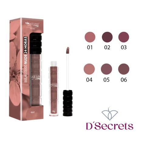 Batom Liquido Matte Max Love H Nude Shopee Brasil