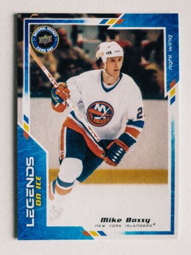 Mike Bossy Upper Deck National Hockey Card Day Legends Nhcd