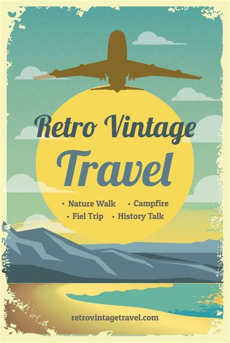 65+ Best Retro Vintage Travel Posters to Download | Free & Premium ...