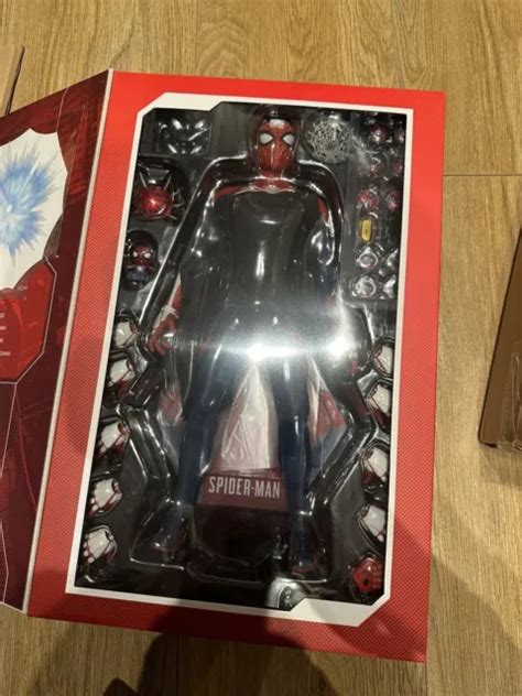 FIGURINE ARTICULÉE HOT Toys VGM Marvel s Spider Man Advanced Suit Peter Parker EUR