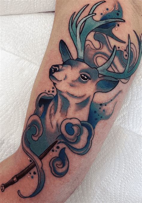 Patronus Tattoo Design Images (Patronus Ink Design Ideas) | Harry ...