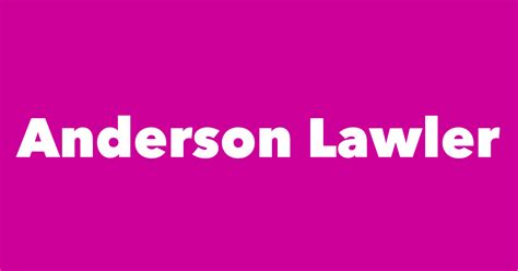 Anderson Lawler Spouse Children Birthday And More