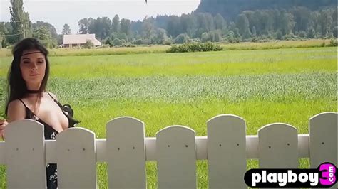 Sizzling Brunette MILF Flashes Her Perfect Natural Boobs In Public LetMeJerk