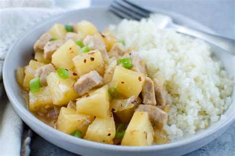 Paleo Pork Pineapple Stir Fry Image - Food Fanatic