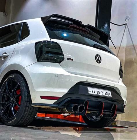 Modified Vw Polo With Stylish Upgrades