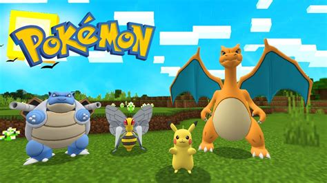 ATUALIZOU MELHOR ADDON DE POKÉMON IGUAL DE PC PARA MINECRAFT PE BE