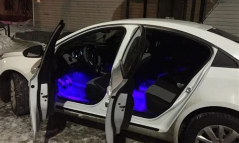 Cветодиодная RGB лента для подсветки салона автомобиля с пульт... - 403 ...