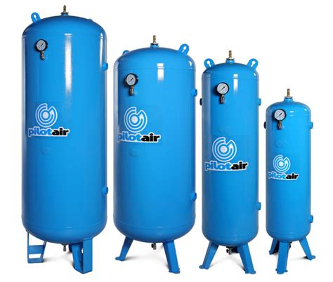 Sizing compressed air receiver tank | Pilot Air Compressors