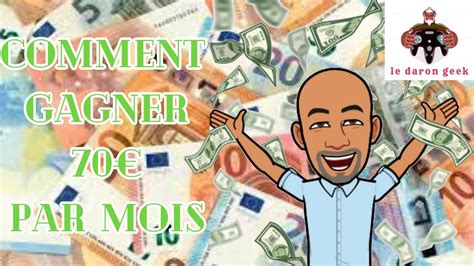 comment gagner minimum 70 euros par mois grâce aux applications pour