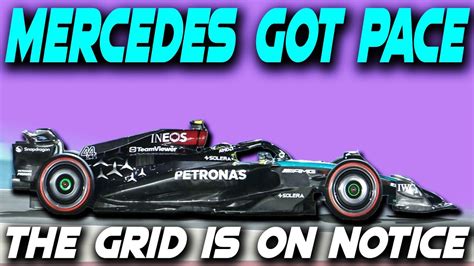 Mercedes W15 Bahrain Grand Prix Fp Youtube