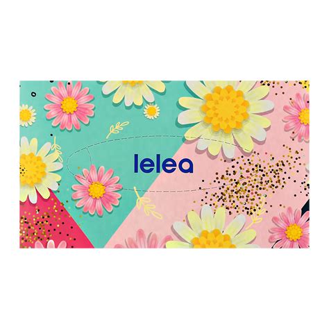 Салфетки бумажные `LELEA` 2-х слойные SPRING FLOWERS 100 шт купить в ...