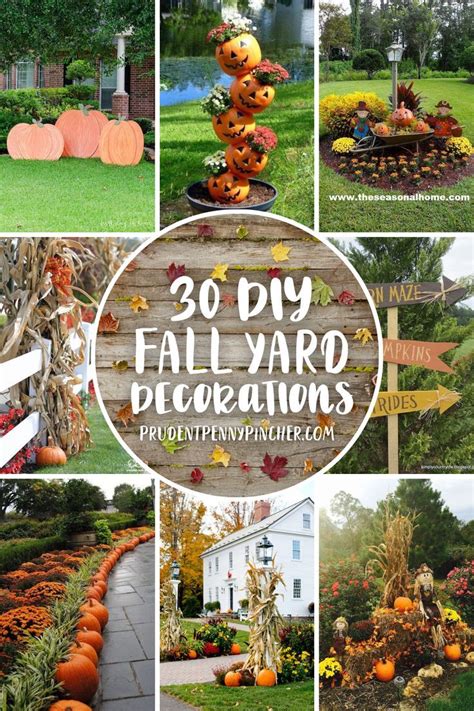 30 DIY Fall Yard Decor Ideas Fall Outdoor Decor Fall Yard Decor