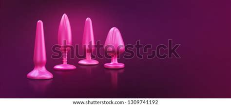 Different Sex Toys Dildo Prostate Massager Illustration De Stock Shutterstock