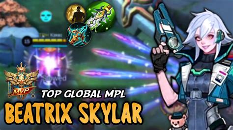 Gameplay Top Global Beatrix Build Mvp Rrq Skylar Beatrix Win Mobile