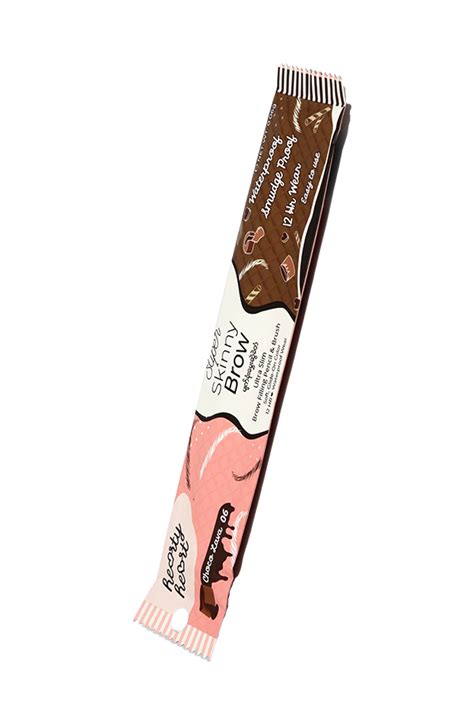 Hearty Heart Eyebrow Pencil Super Skinny Brow Ultra Slim And Brush 06 Choco Lava Lifeplus